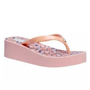 Kate Spade Rio wedge platform thong flip flops